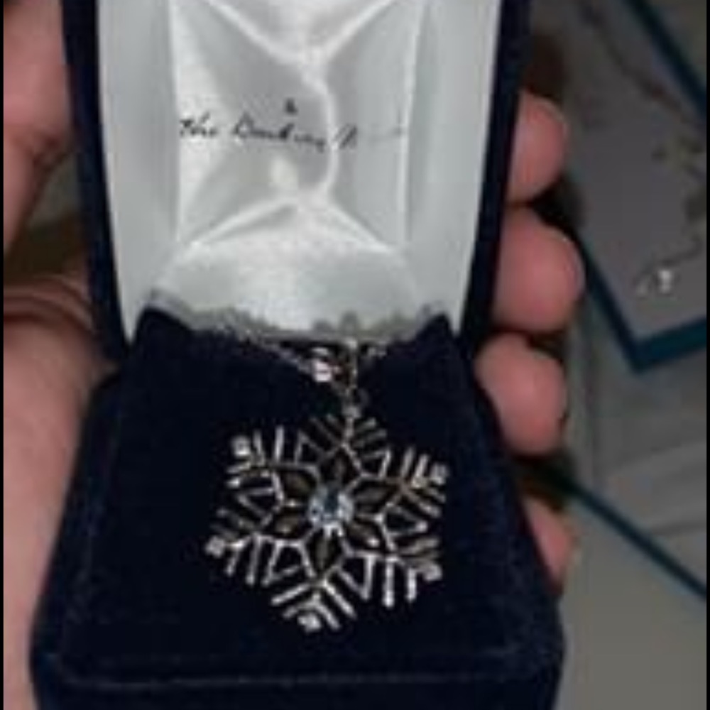 Very cute; never worn Snowflake necklace.